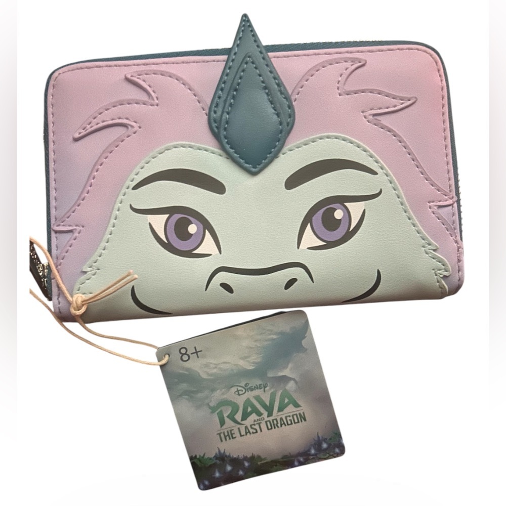 Loungefly Disney Raya Dragon Wallet Big NWT